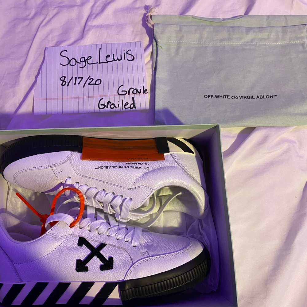 Off-white Vulcanized shoe “white”